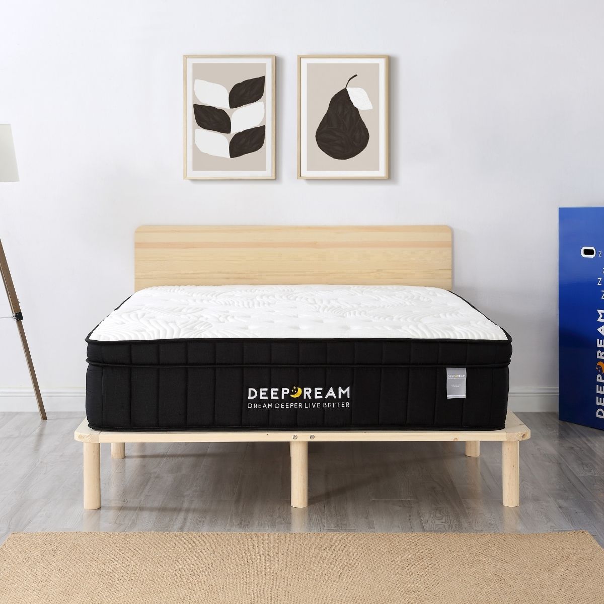Charcoal Infused Super Firm Pocket Mattress King Single - Bedzy Australia
