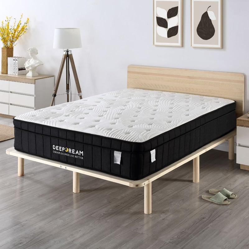 Charcoal Infused Super Firm Pocket Mattress King Single - Bedzy Australia