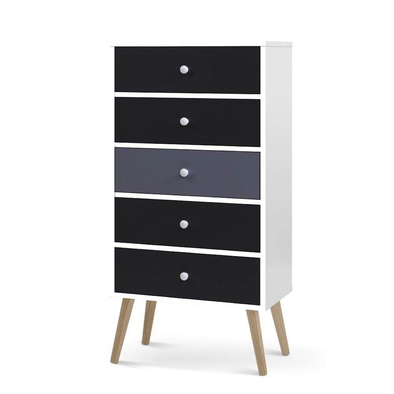 Chest of Drawers Dresser Table Tallboy Storage Cabinet Furniture Bedroom - Bedzy Australia - Furniture > Living Room