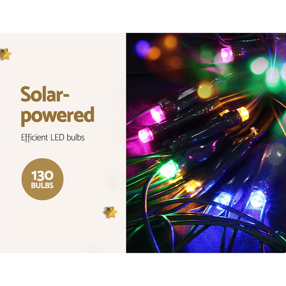 Christmas Lights Motif LED Star Net Waterproof Outdoor Colourful - Bedzy Australia