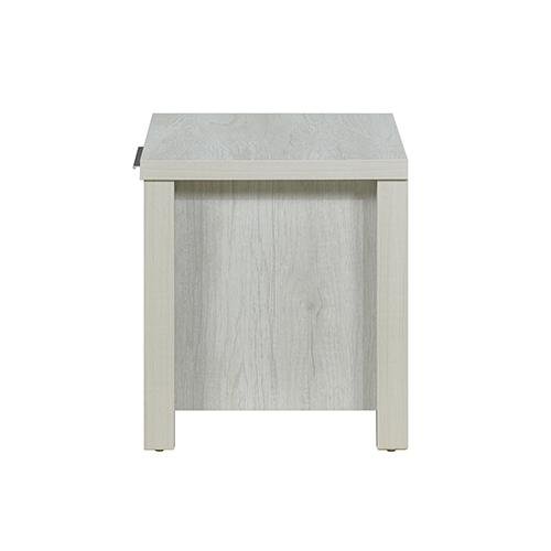 Cielo Bedside Table With Drawer White Ash - Bedzy Australia - Furniture > Bedroom