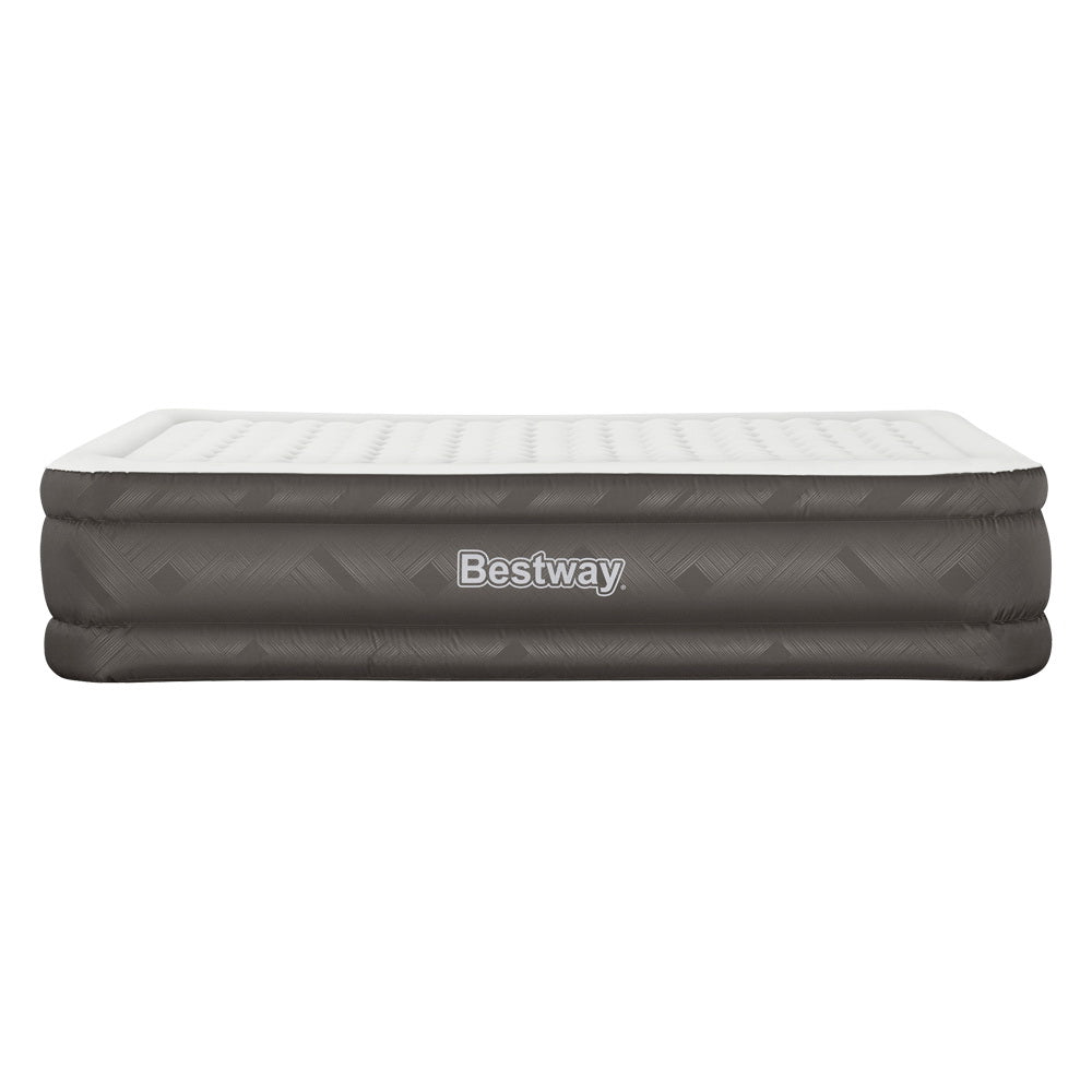 46 CM Thickness Air Bed Inflatable Mattress with Built in Pump - Queen Size - Outdoor > Camping - Bedzy Australia