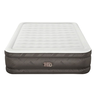 46 CM Thickness Air Bed Inflatable Mattress with Built in Pump - Queen Size - Outdoor > Camping - Bedzy Australia