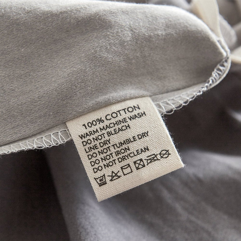 Cosy Club Sheet Set Bed Sheets Set Double Flat Cover Pillow Case Grey Inspired - Bedzy Australia (ABN 18 642 972 209) - Home & Garden > Bedding