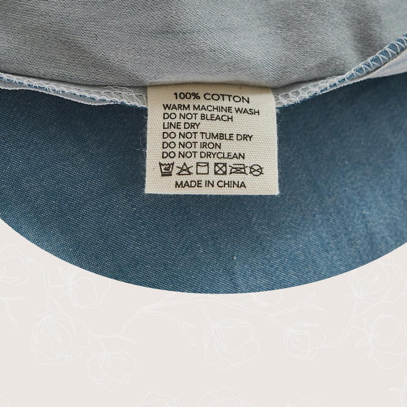 Cosy Club Sheet Set Cotton Sheets Double Blue Dark Blue - Bedzy Australia - Home & Garden > Bedding