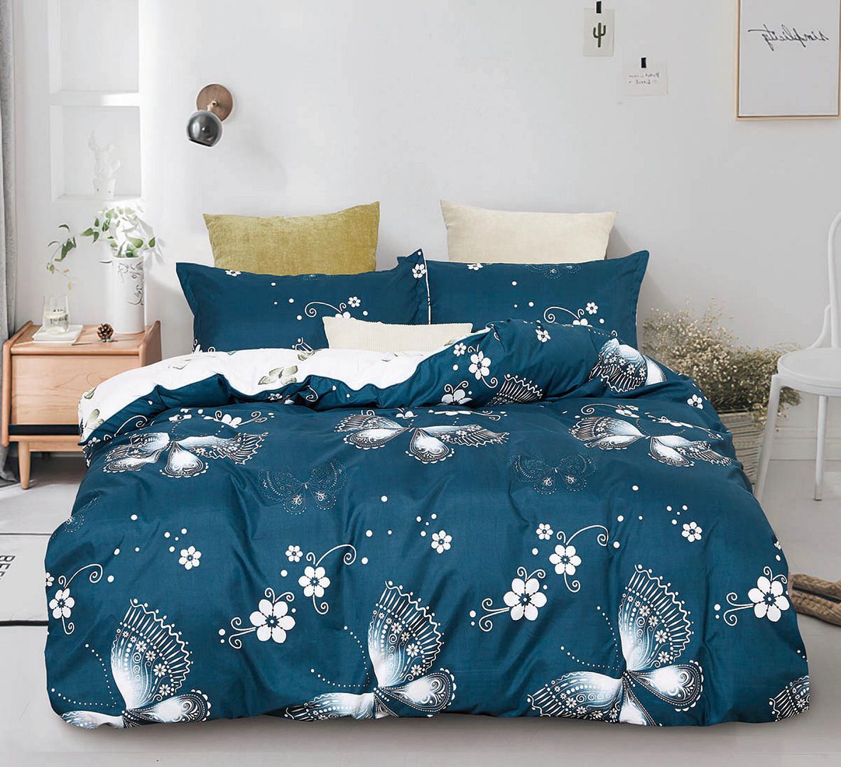 Ditmerr Super King Size Quilt/Doona/Duvet Cover Set - Home & Garden > Bedding - Bedzy Australia