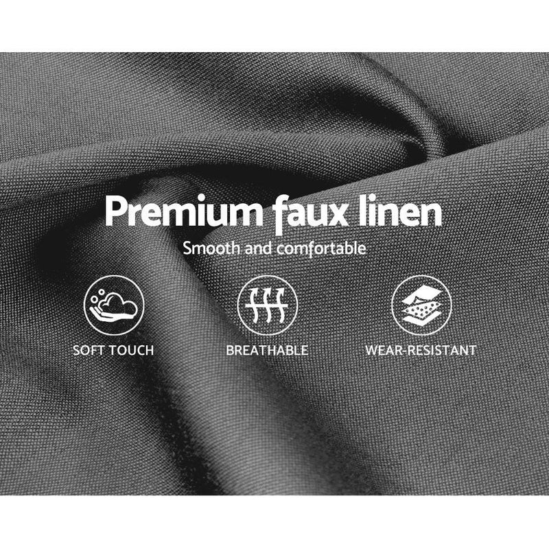 Double Package | Coogee Bed Grey & Normay Series Pillow Top Mattress (Medium Firm) - Bedzy Australia - Furniture > Bedroom