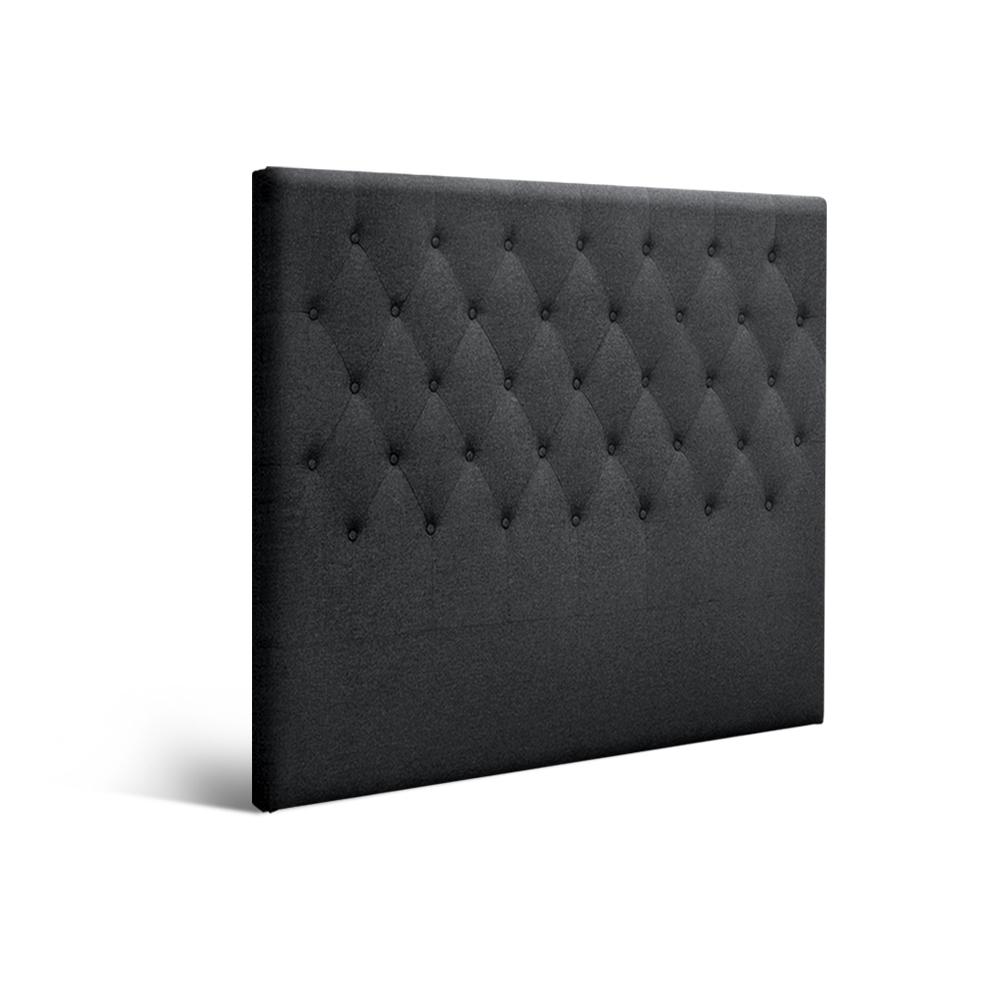 Double Size | Cappi Bed Headboard (Charcoal) - Bedzy Australia
