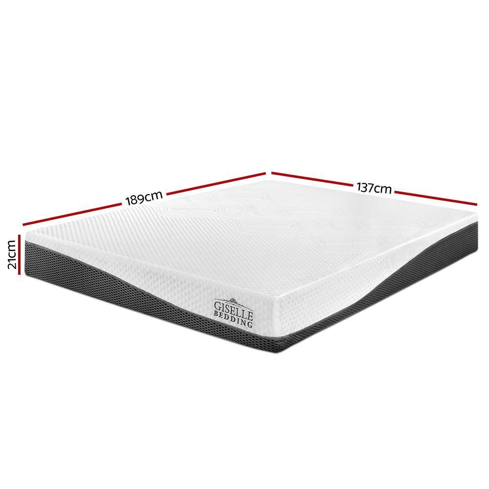 Double Size | Cool Gel Memory Foam Mattress (No Spring) - Bedzy Australia