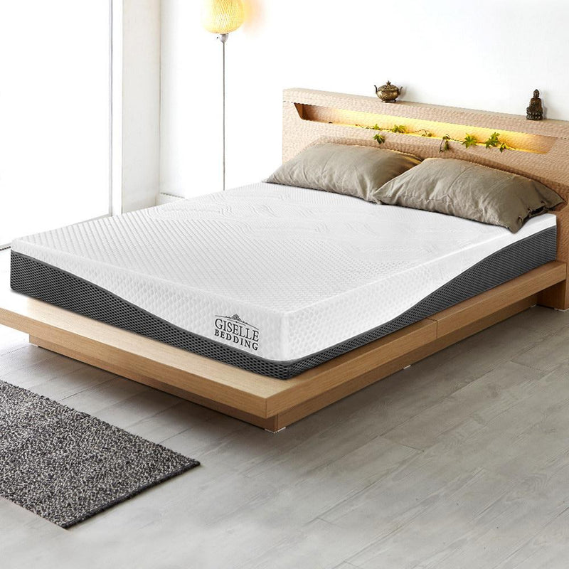 Double Size Memory Foam Mattress Cool Gel without Spring - Bedzy Australia