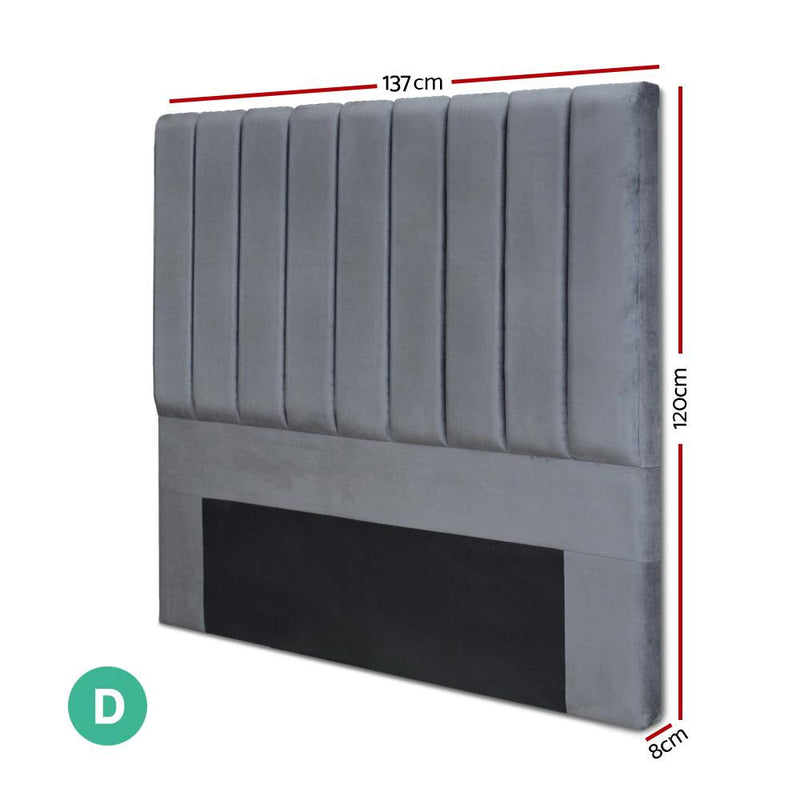 Double Size | Vela Bed Head Headboard - Bedzy Australia - Furniture > Bedroom