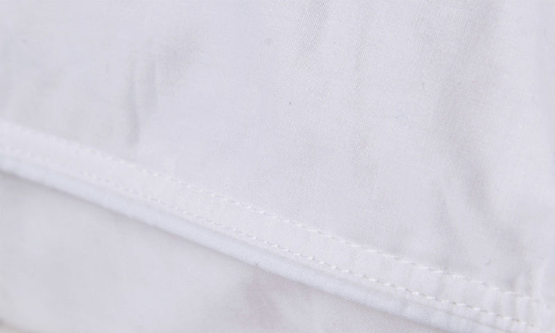 Duck Feather & Down Quilt 500GSM + Duck Feather and Down Pillows 2 Pack Combo Single White - Bedzy Australia