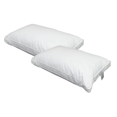 Easyrest Two Microfibre Standard Gusseted Pillows - Home & Garden > Bedding - Bedzy Australia