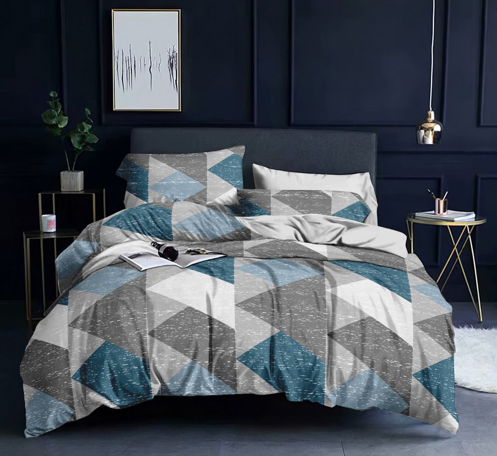 Elliot Queen Size Duvet Doona Quilt Cover Set - Home & Garden > Bedding - Bedzy Australia