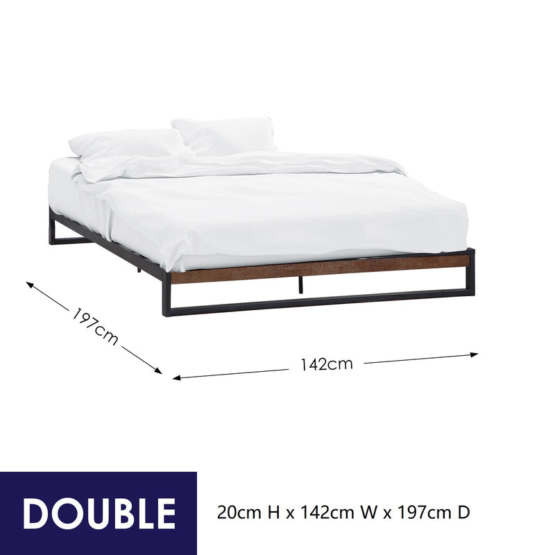 Florence Metal bed base - Double - Home & Garden - Bedzy Australia