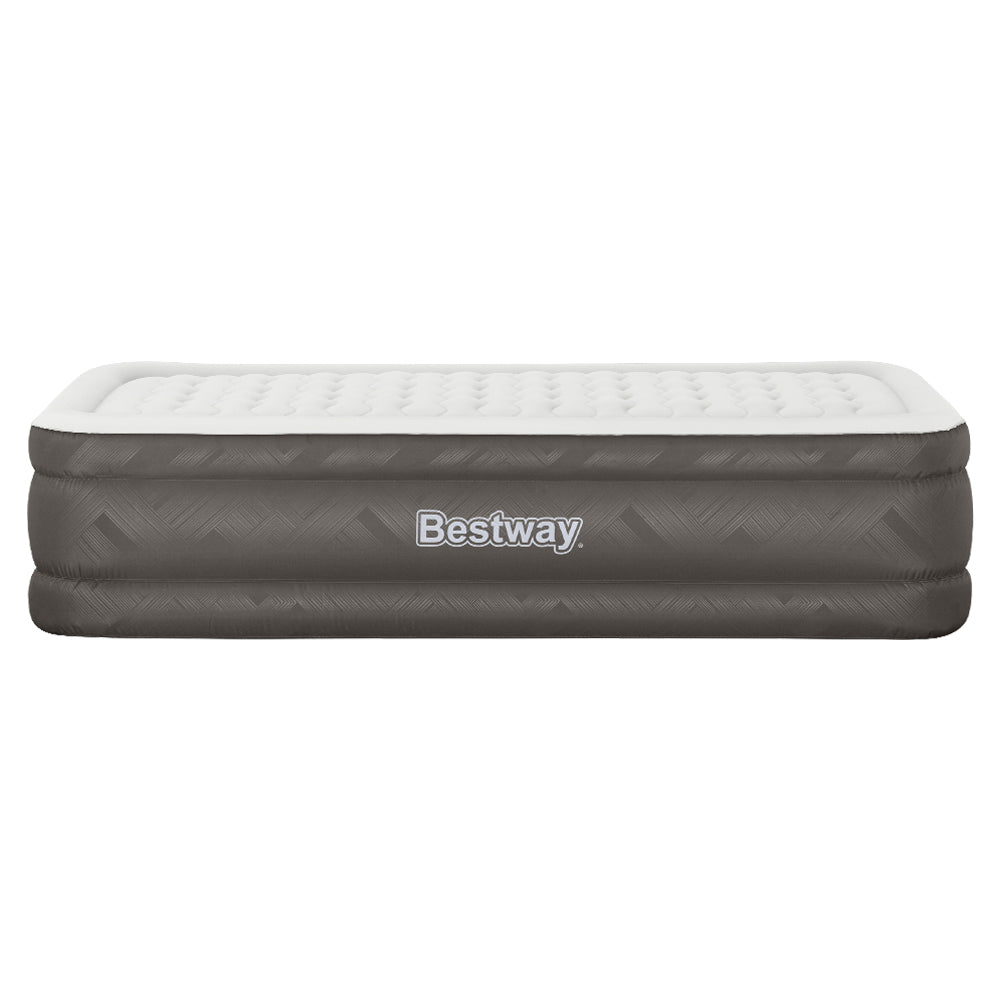 46 CM Thickness Fortech™ Air Bed Inflatable Mattress with Built in Pump - Single Size - Outdoor > Camping - Bedzy Australia