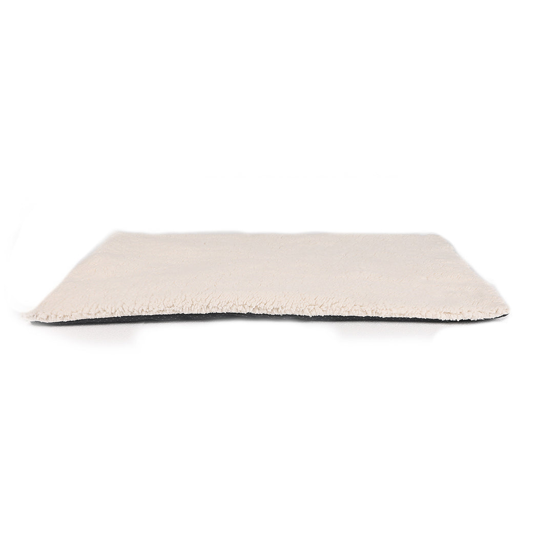 Heated Pet Bed Heating Pad Dog Beds Bedding Soft Mattress Cushion Pillow M - Bedzy Australia