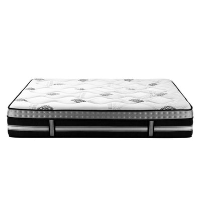 Galaxy Euro Top Cool Gel Pocket Spring Mattress 35cm Thick - Double - Bedzy Australia
