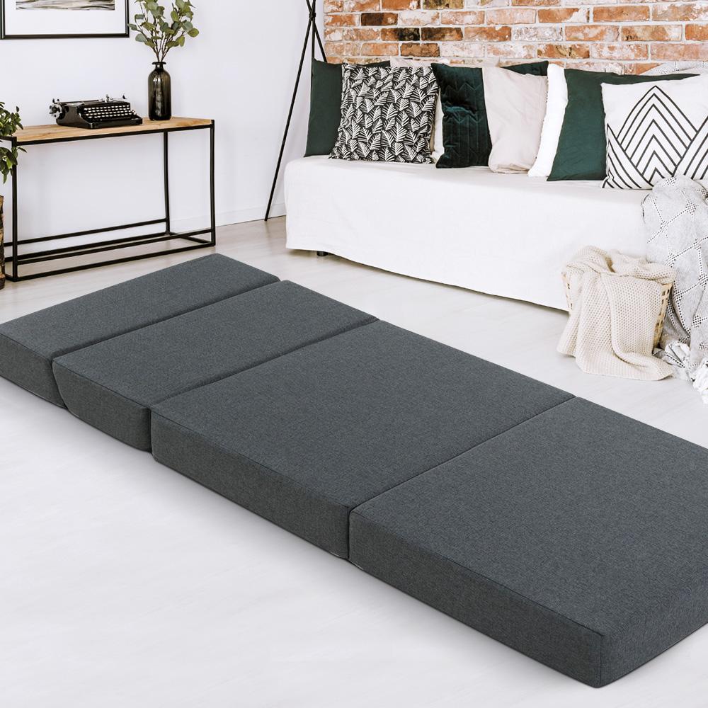 Folding Mattress Foldable Portable Bed Floor Mat Camping Pad - Bedzy Australia