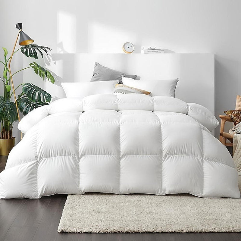 King Size Light Weight Duck Down Quilt Cover - Bedzy Australia