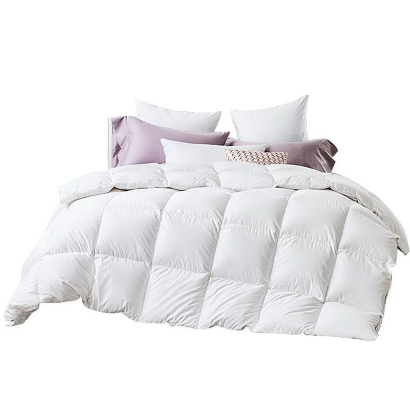 King Size Light Weight Duck Down Quilt Cover - Bedzy Australia