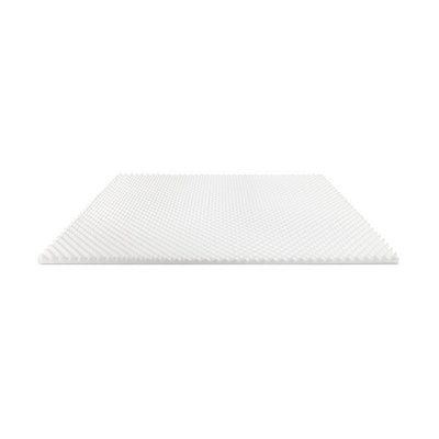 Giselle Bedding Mattress Topper Egg Crate Foam Toppers Bed Protector Underlay Q - Furniture > Mattresses - Bedzy Australia