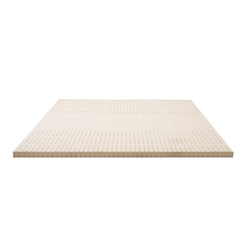 Giselle Bedding Pure Natural Latex Mattress Topper 7 Zone 5cm Queen - Bedzy Australia - Home & Garden > Bedding