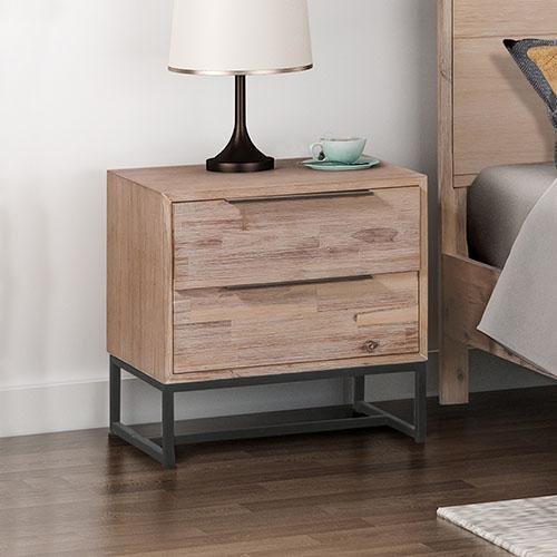 Hannah Bedside Table - Bedzy Australia