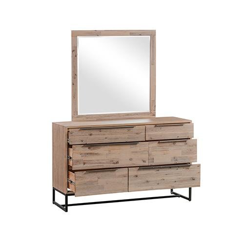 Hannah Dresser With Mirror - Bedzy Australia - Furniture > Bedroom