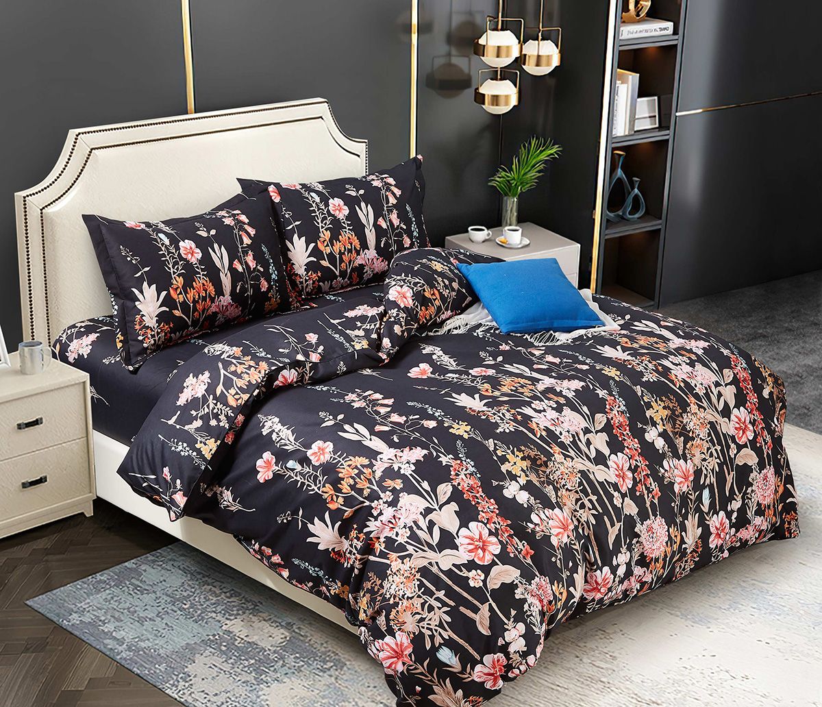 Hayman Queen Size Duvet Doona Quilt Cover Set - Home & Garden > Bedding - Bedzy Australia