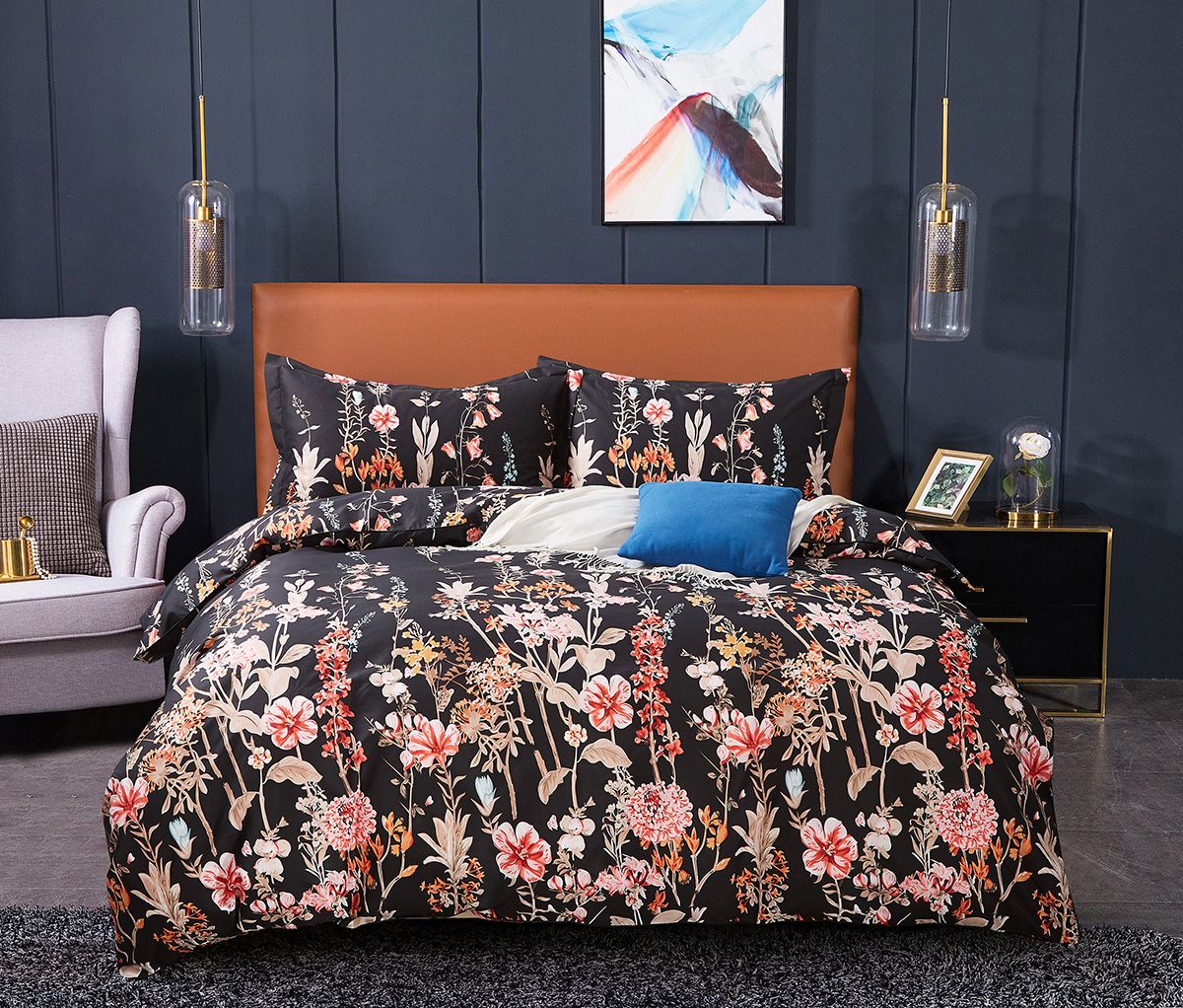 Hayman Queen Size Duvet Doona Quilt Cover Set - Home & Garden > Bedding - Bedzy Australia