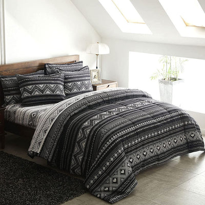 Hugo Reversible King Size Duvet Doona Quilt Cover Set - Home & Garden > Bedding - Bedzy Australia