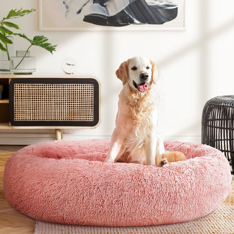 i.Pet Dog Bed Pet Bed Cat Extra Large 110cm Pink - Pet Care > Dog Supplies - Bedzy Australia
