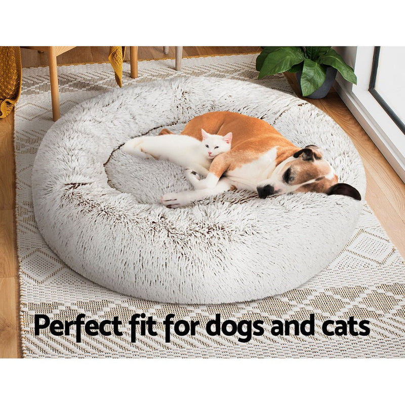 i.Pet Dog Bed Pet Bed Cat Large 90cm White - Pet Care > Dog Supplies - Bedzy Australia