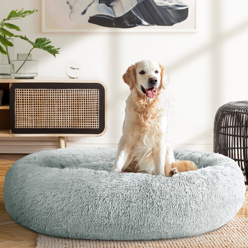 i.Pet Pet Bed Dog Bed Cat Extra Large 110cm Light Grey - Pet Care > Dog Supplies - Bedzy Australia