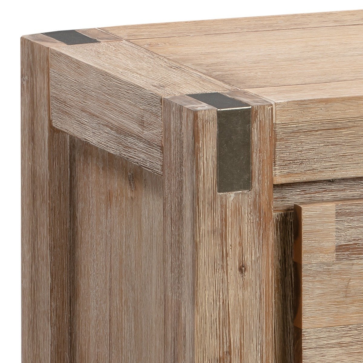 Java Bedside Table Oak - Bedzy Australia