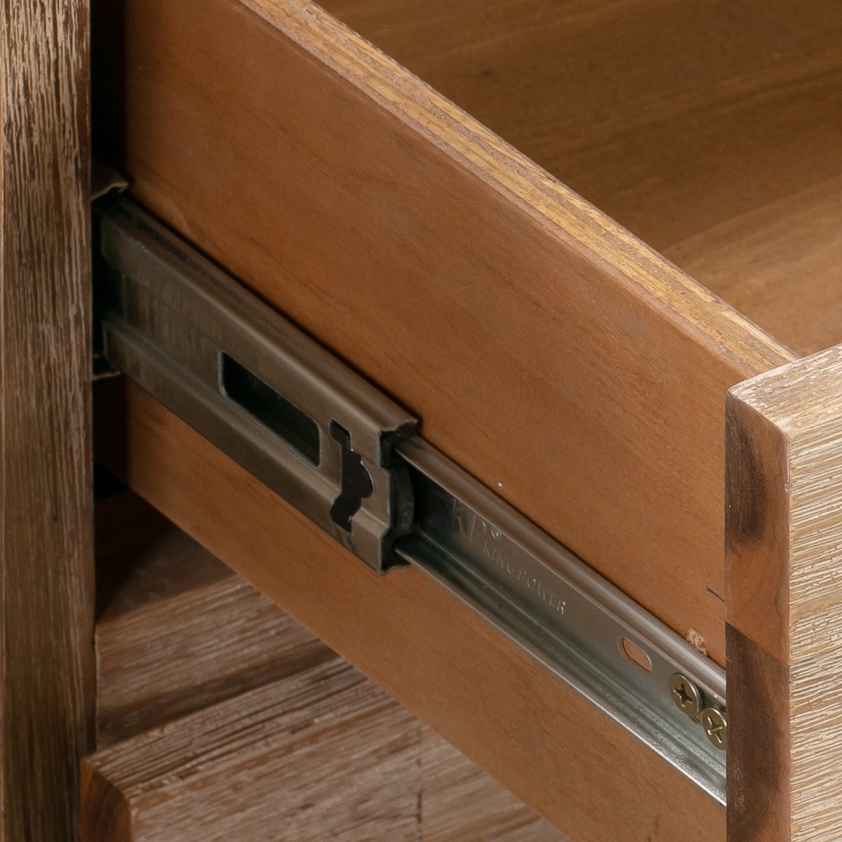 Java Bedside Table Oak - Bedzy Australia