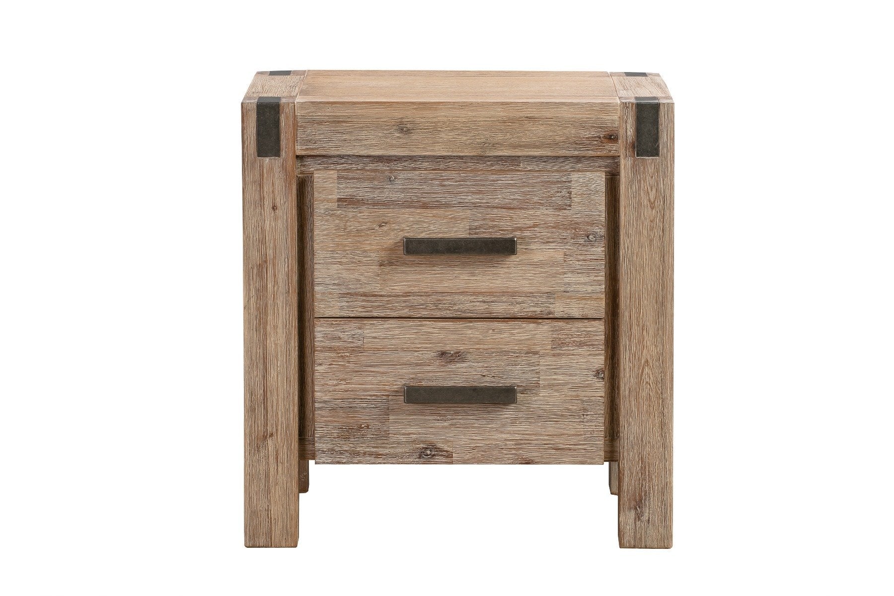 Java Bedside Table Oak - Bedzy Australia
