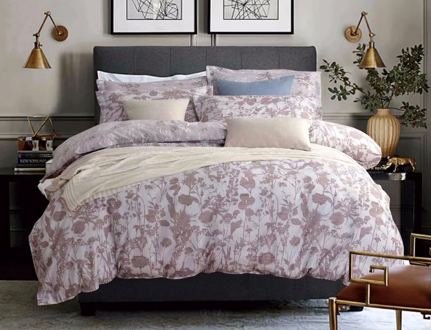 Joey Super King Size Quilt/Doona/Duvet Cover Set - Home & Garden > Bedding - Bedzy Australia