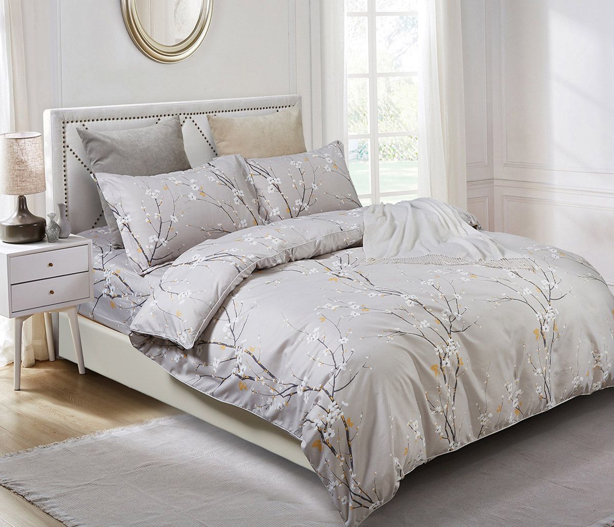 Kaito Super King Size Duvet Doona Quilt Cover Set - Home & Garden > Bedding - Bedzy Australia