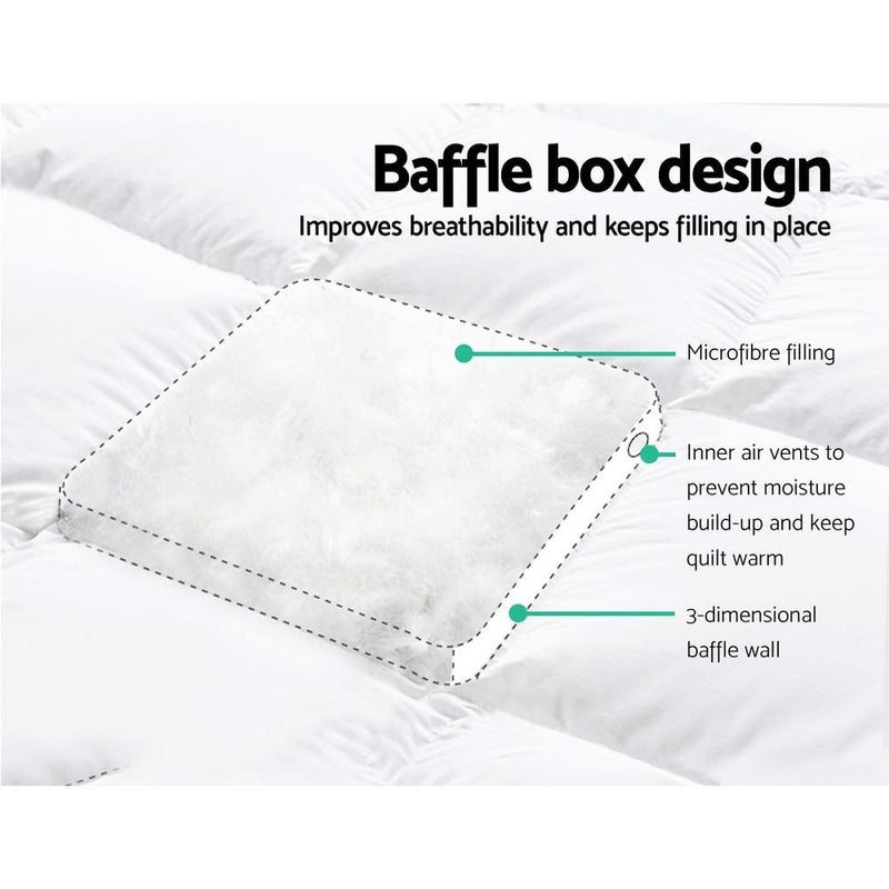 King Premium Package | Altona Bed Grey, Luna Series Euro Top Mattress (Medium Firm) & Bonus Mattress Topper! - Bedzy Australia - Furniture > Bedroom