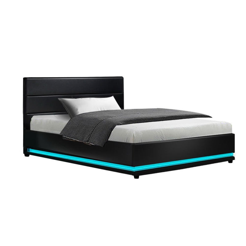 King Single Package | Henley LED Bed Frame & Bonita Euro Top Mattress (Medium Firm) - Bedzy Australia