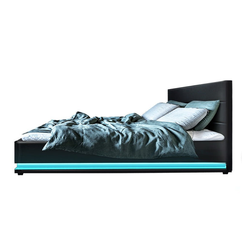 King Single Package | Henley LED Bed Frame & Bonita Euro Top Mattress (Medium Firm) - Bedzy Australia (ABN 18 642 972 209) -