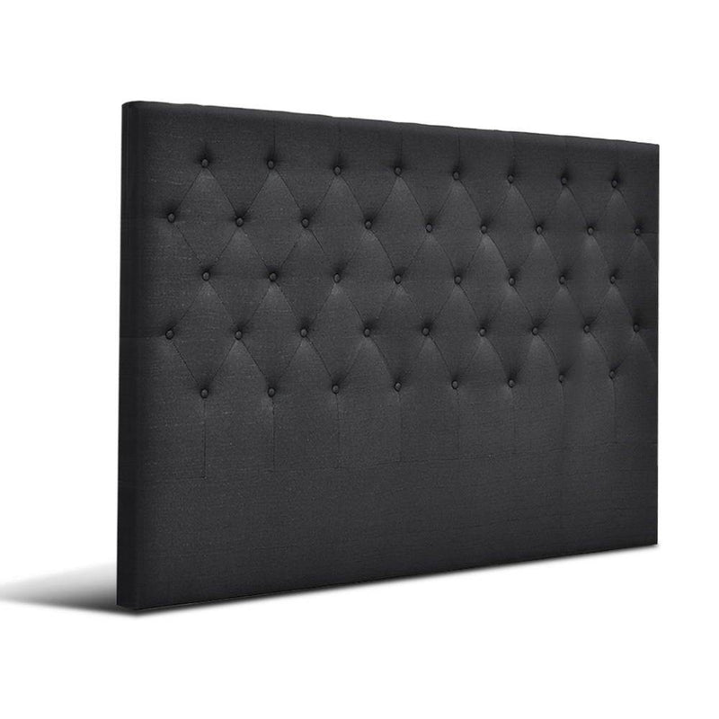 King Size | Cappi Bed Headboard (Charcoal) - Bedzy Australia - Furniture > Bedroom