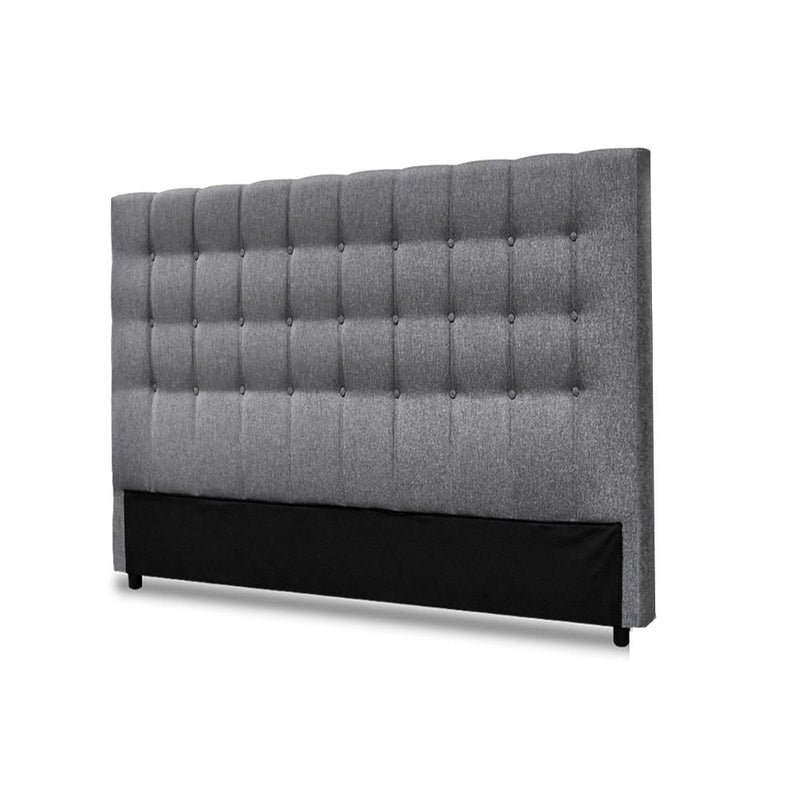 King Size | Raft Bed Headboard (Grey) - Bedzy Australia - Furniture > Bedroom