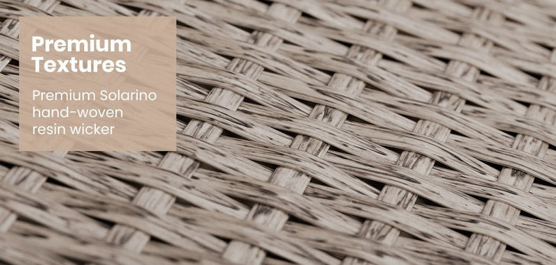 LONDON RATTAN Day Bed Daybed Sofa Garden Wicker Outdoor Furniture Round - Bedzy Australia (ABN 18 642 972 209) - Furniture > Outdoor