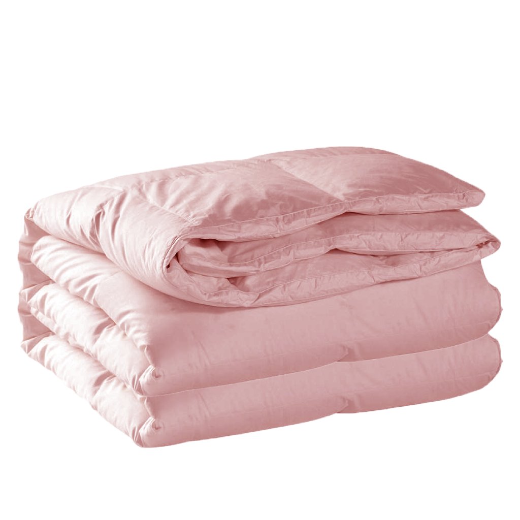 Luxor Australian Made All Season Blush 400GSM Bamboo Blend Quilt Single - Home & Garden > Bedding - Bedzy Australia