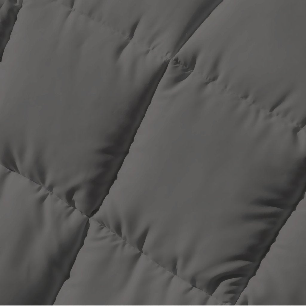 Luxor Australian Made All Season Grey 400GSM Bamboo Blend Quilt Queen - Home & Garden > Bedding - Bedzy Australia