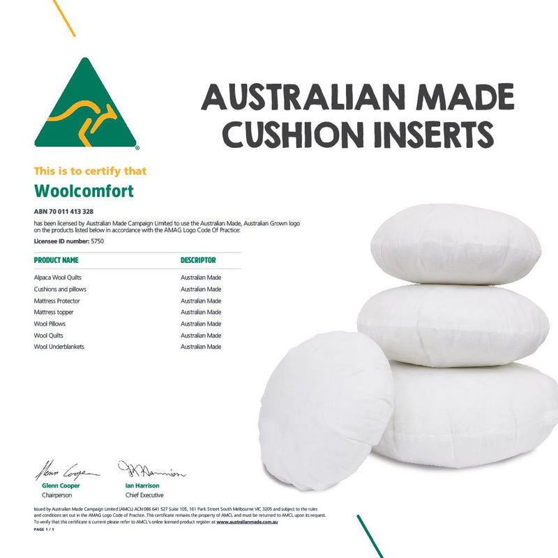 Luxor Four Pack 50cm Aus Made Round Hotel Cushion Inserts Premium Memory Resistant Filling - Bedzy Australia (ABN 18 642 972 209) - Home & Garden > Decor