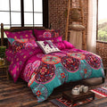 Mandala Super King Size Duvet Doona Quilt Cover Set